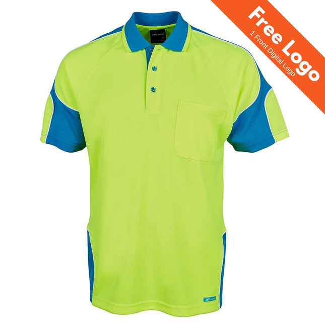 JB's Hi-Vis Aerated Arm Panel Polo