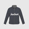**Alt Text:** Man wearing black softshell work jacket and beanie outdoors – custom printed jacket with free logo included, perfect for staff uniforms and winter workwear.