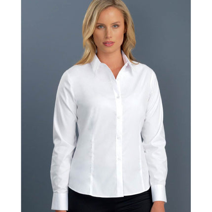 Women's Long Sleeve Poplin Shirt