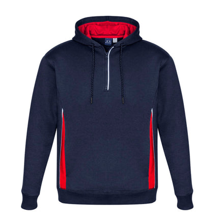 Stay bold and visible with the Biz Collection Unisex Renegade Half-Zip Hoodie! Featuring eye-catching reflective trim, this hoodie keeps you shining day or night.