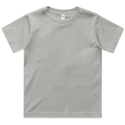 The AS Colour Kids Classic Tee is crafted from heavy-weight cotton, providing durability and comfort for active children.