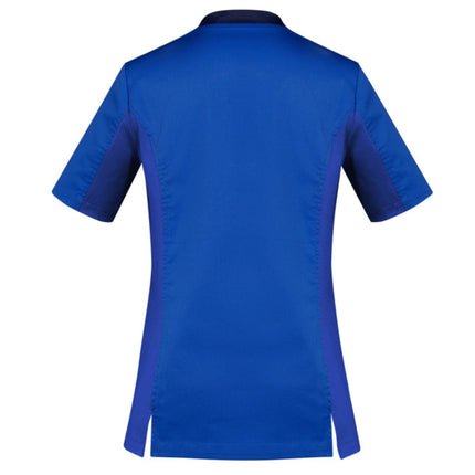 Biz Care Womens Riley Stretch Scrub Top