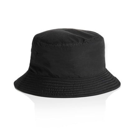 Personalised AS Colour Nylon Bucket Hat — No Minimum Order Uniforms & Custom Apparel Australia