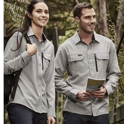 Outdoor Long Sleeve Shirt – Ultra Lightweight & Breathable, Custom Logo Print Included