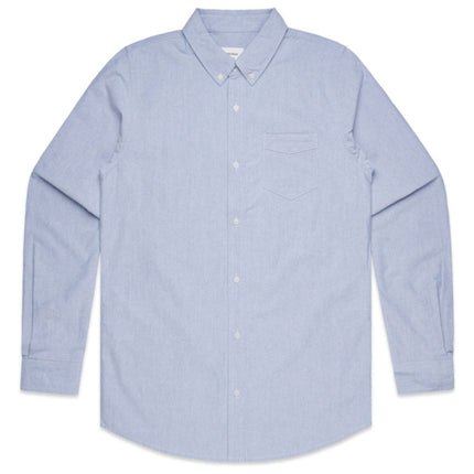 The AS Colour Men's Oxford Shirt in Classic Fit 5401 combines timeless style with customizable branding, ideal for professional settings.