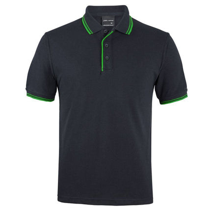 JB's Wear Contrast Polo - Durable, Classic Fit, UPF 50+