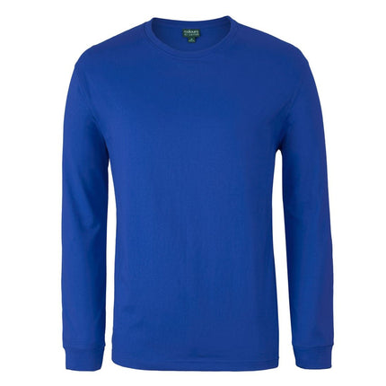 JB's Long Sleeve T-Shirt in Royal, unbranded clean front view