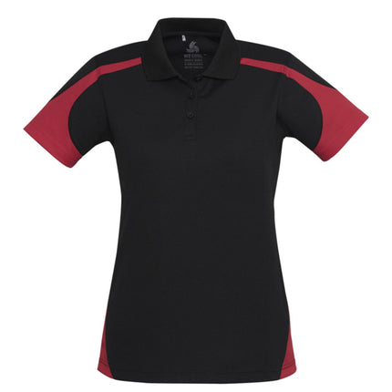 Biz Collection Womens Talon Short Sleeve Polo