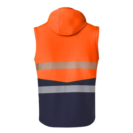 Syzmik Convertible Hi-Vis Softshell Jacket/Vest - Branded Day & Night Workwear