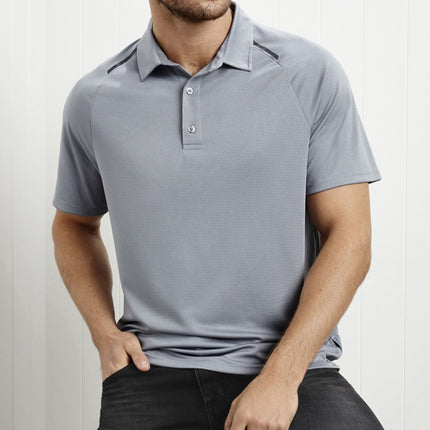 Biz Collection Mens Academy Short Sleeve Polo