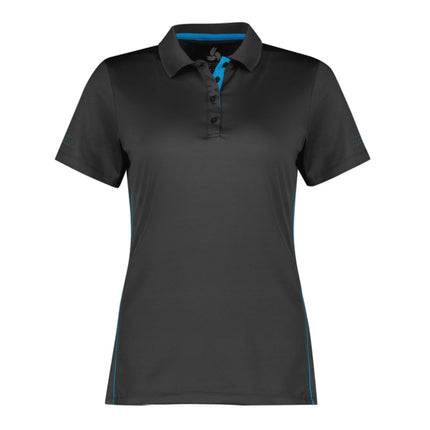 The Biz Collection Balance Ladies' Performance Polo offers a comfortable fit with breathable fabric designed to keep you cool during busy days.
