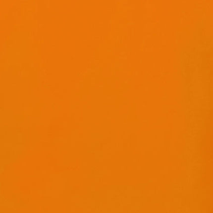 A macro shot of bright orange fabric. The texture is a fine mesh with a pattern of small, interlocking diamonds.