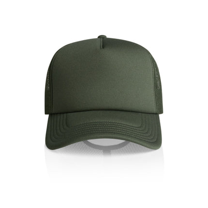 Personalised AS Colour Frame Foam Trucker Cap — No Minimum Order Custom Uniforms & Apparel Australia