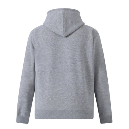 Stay comfortable and confident with this Full Zip Fleecy Hoodie, designed for a classic fit that suits every body type. 