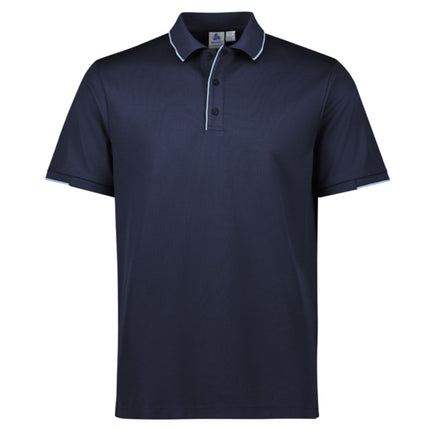 Biz Collection Mens Focus Short Sleeve Polo
