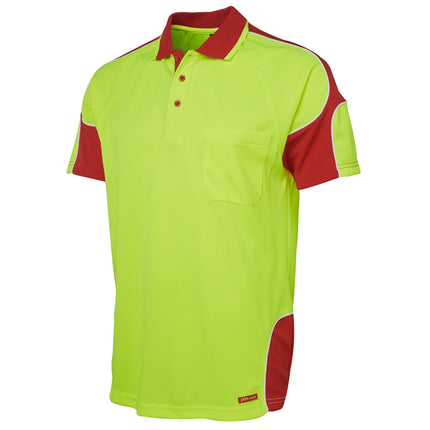 JB's Hi-Vis Aerated Polo - No Minimum Order Custom Workwear