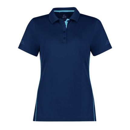 The Biz Collection Balance Ladies' Performance Polo offers a comfortable fit with breathable fabric designed to keep you cool during busy days.