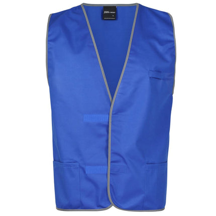 This coloured vest offers a practical and visible layer for various work and outdoor activities. 