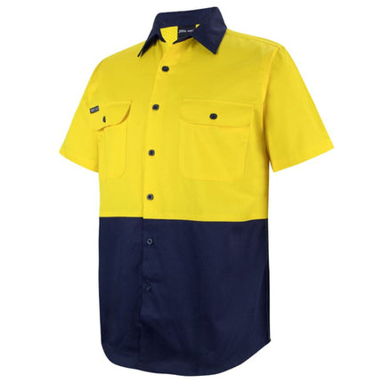 JB's Hi-Vis 150G Shor Sleeve Work Shirt
