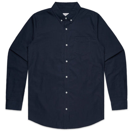 The AS Colour Men's Oxford Shirt in Classic Fit 5401 combines timeless style with customizable branding, ideal for professional settings.