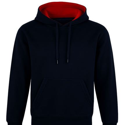 Unisex Fleece Hoodie – Contrast Lined Hood, Warmth & Custom Logo Print Included