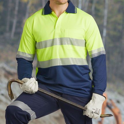 Hi-Vis CoolDry® Segmented Day/Night Polo