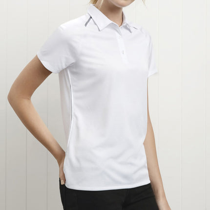 Biz Collection Womens Academy Short Sleeve Polo