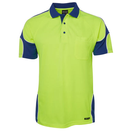 JB's Hi-Vis Aerated Polo - No Minimum Order Custom Workwear