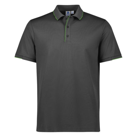 Biz Collection Mens Focus Short Sleeve Polo