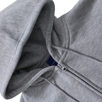 Stay comfortable and confident with this Full Zip Fleecy Hoodie, designed for a classic fit that suits every body type. 