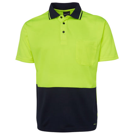 JB's Hi-Vis Non-Cuff Traditional Polo - Branded Day Workwear