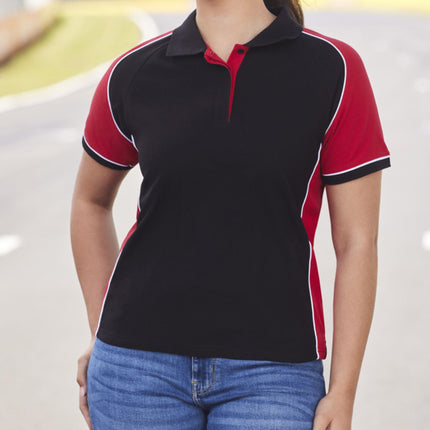 Biz Collection Womens Nitro Short Sleeve Polo