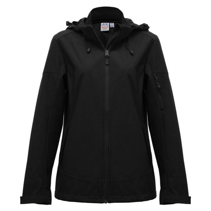 The Biz Collection J502L Women's Atlas Jacket offers reliable waterproof and windproof protection, ideal for challenging outdoor conditions.