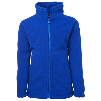 Stay warm and comfortable with JB's Full Zip Polar Fleece Jacket, designed for both kids and adults. Featuring a full-length zipper, this jacket offers easy layering and adjustable ventilation.