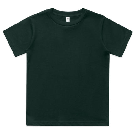 The AS Colour Kids Classic Tee is crafted from heavy-weight cotton, providing durability and comfort for active children.