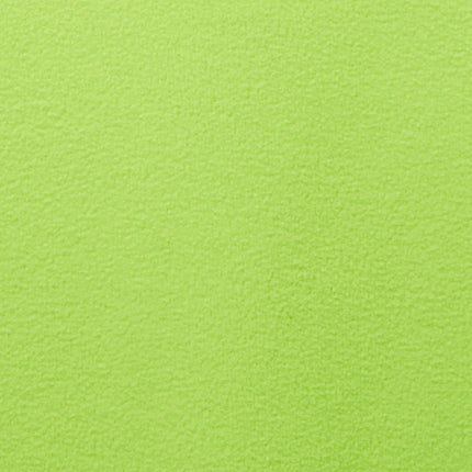 A macro shot of a neon yellow fleece fabric. The texture is a fine, uniform fleece pattern.