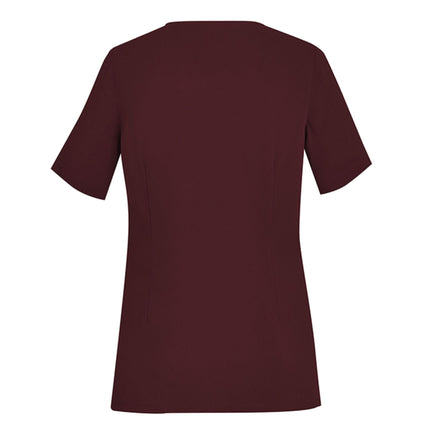 Biz Care Womens Avery Round Neck Scrub Top