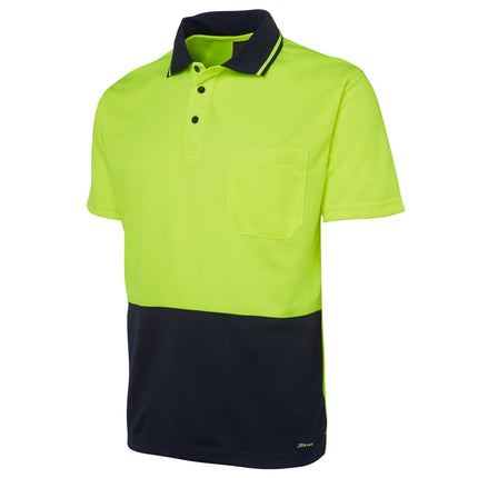 JB's Hi-Vis Non-Cuff Traditional Polo - Branded Day Workwear