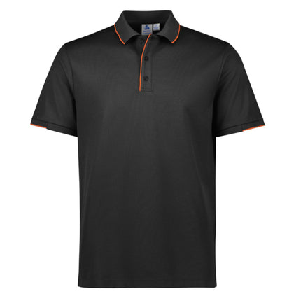 Biz Collection Mens Focus Short Sleeve Polo