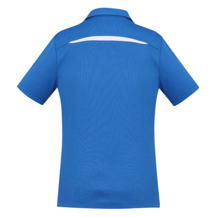 The Biz Collection Sonar Ladies' Polo Shirt combines comfort and durability with its cotton-backed performance fabric.