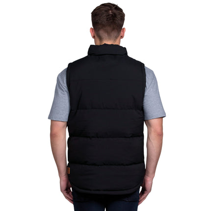 The Gear for Life Men's Junction Puffa Vest offers reliable water repellency and warmth, making it ideal for variable weather conditions. 
