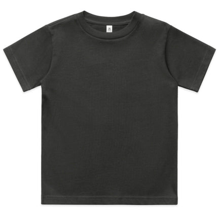 The AS Colour Kids Classic Tee is crafted from heavy-weight cotton, providing durability and comfort for active children.