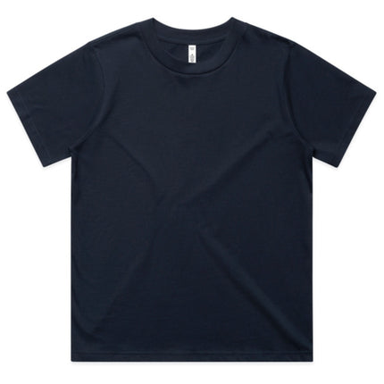 The AS Colour Women's Classic Minus Tee offers a shorter fit designed for a flattering silhouette, crafted from soft, breathable cotton for all-day comfort.