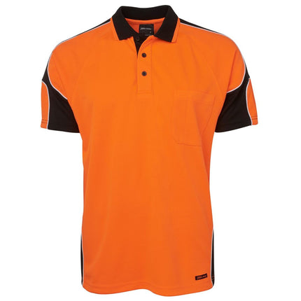 JB's Hi-Vis Aerated Polo - No Minimum Order Custom Workwear