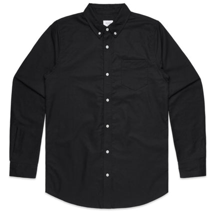 The AS Colour Men's Oxford Shirt in Classic Fit 5401 combines timeless style with customizable branding, ideal for professional settings.
