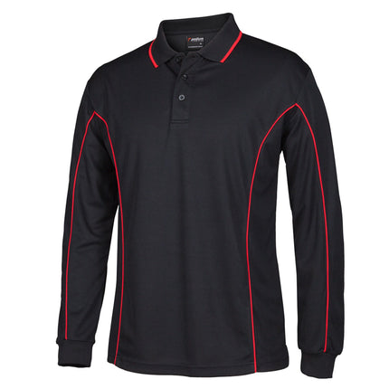 JB's Podium L/S Piping Polo