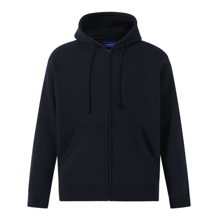 Stay comfortable and confident with this Full Zip Fleecy Hoodie, designed for a classic fit that suits every body type. 