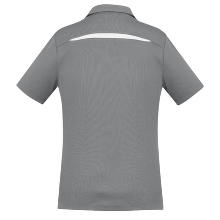 The Biz Collection Sonar Ladies' Polo Shirt combines comfort and durability with its cotton-backed performance fabric.