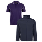 Purple/White