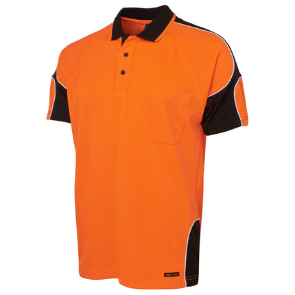 JB's Hi-Vis Aerated Polo - No Minimum Order Custom Workwear